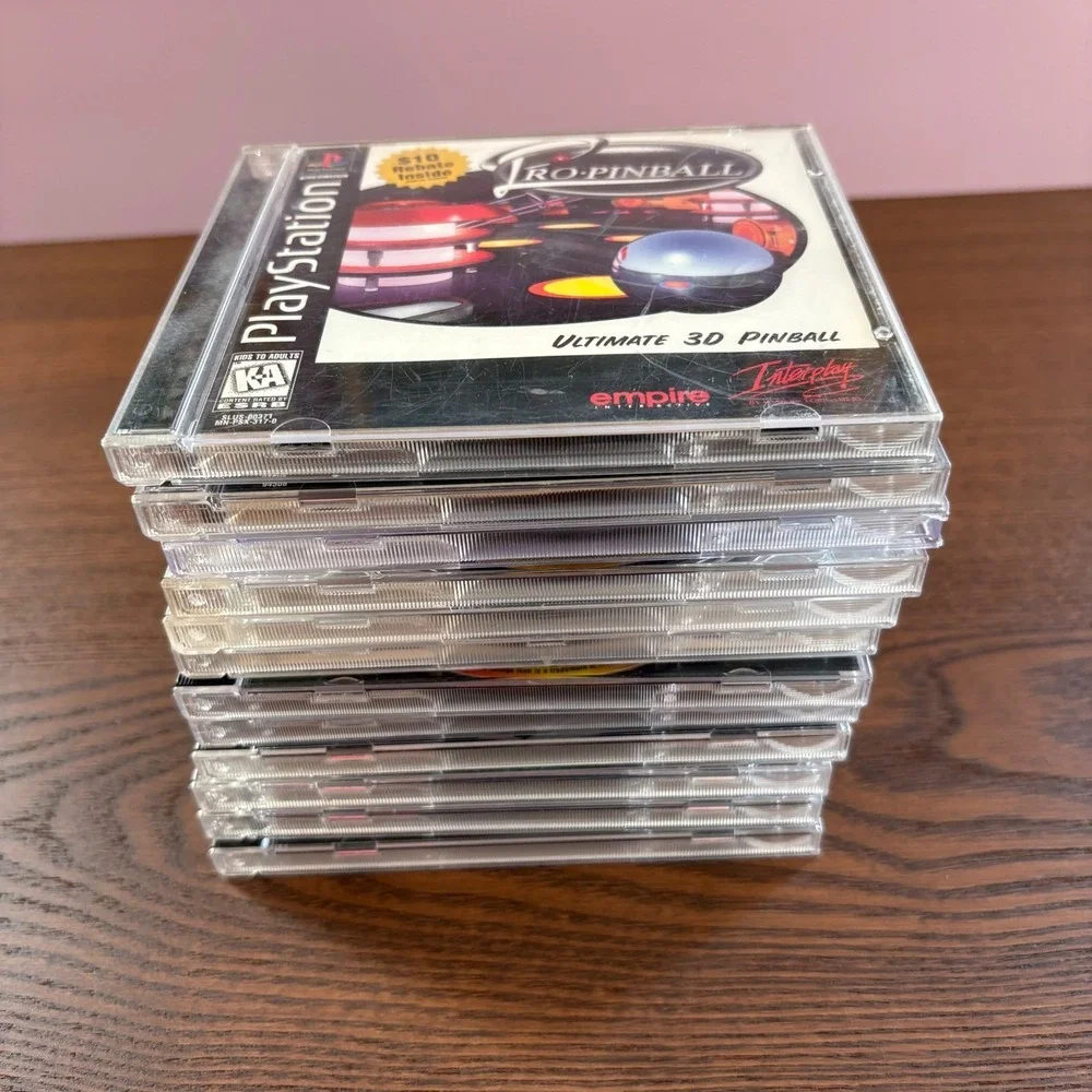 Sony PlayStation 1 PS1 Video Game Lot 12 Games Spyro Driver 2 Madden Good Bundle